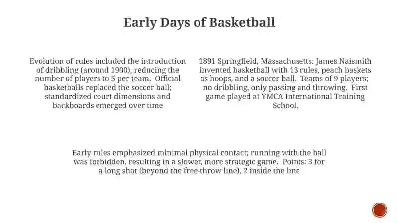 History of basketball and its rules 4