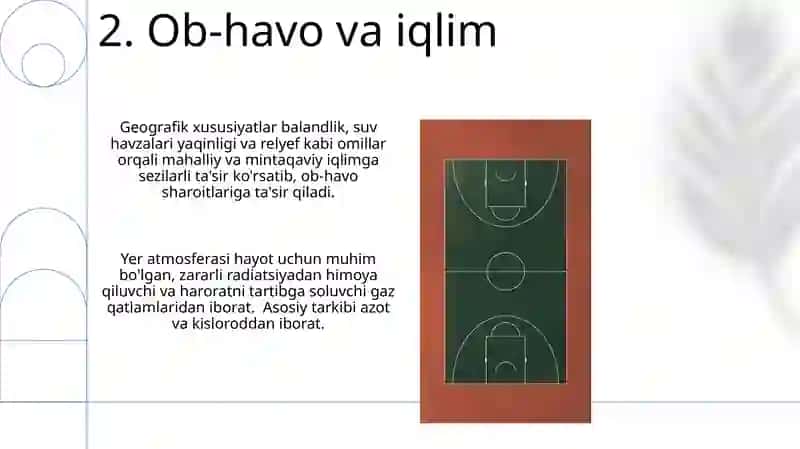 Yerning geografik qibiği.Atmosfera 4