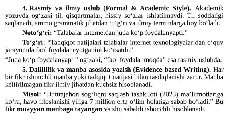 Akademik yozuvasi 4