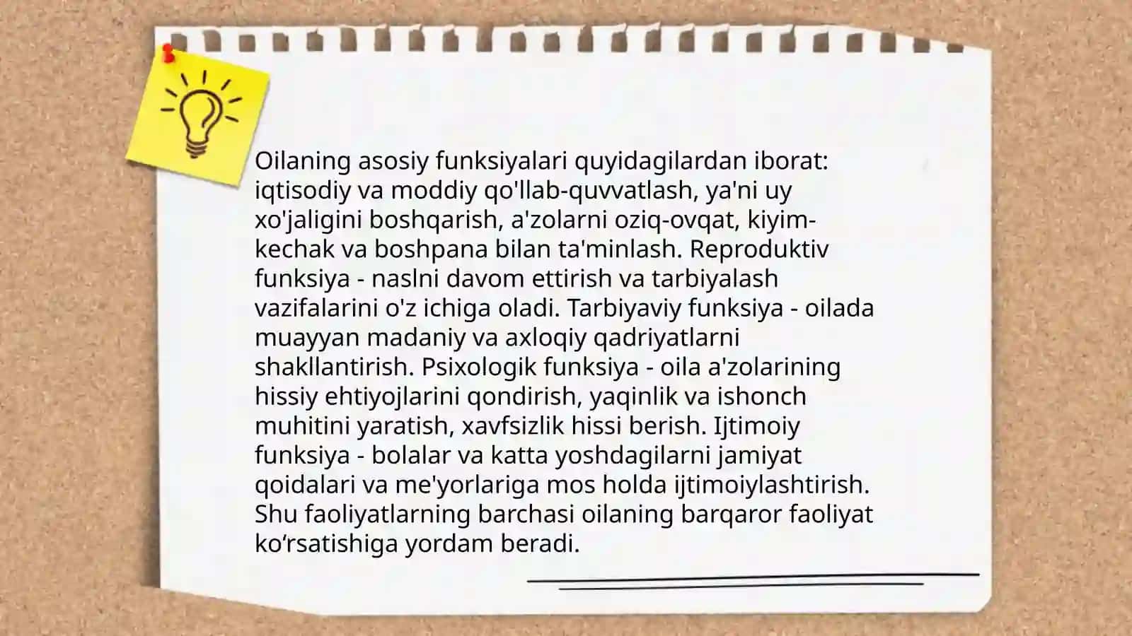 Oilа va uning asosiy funksiyalari 4
