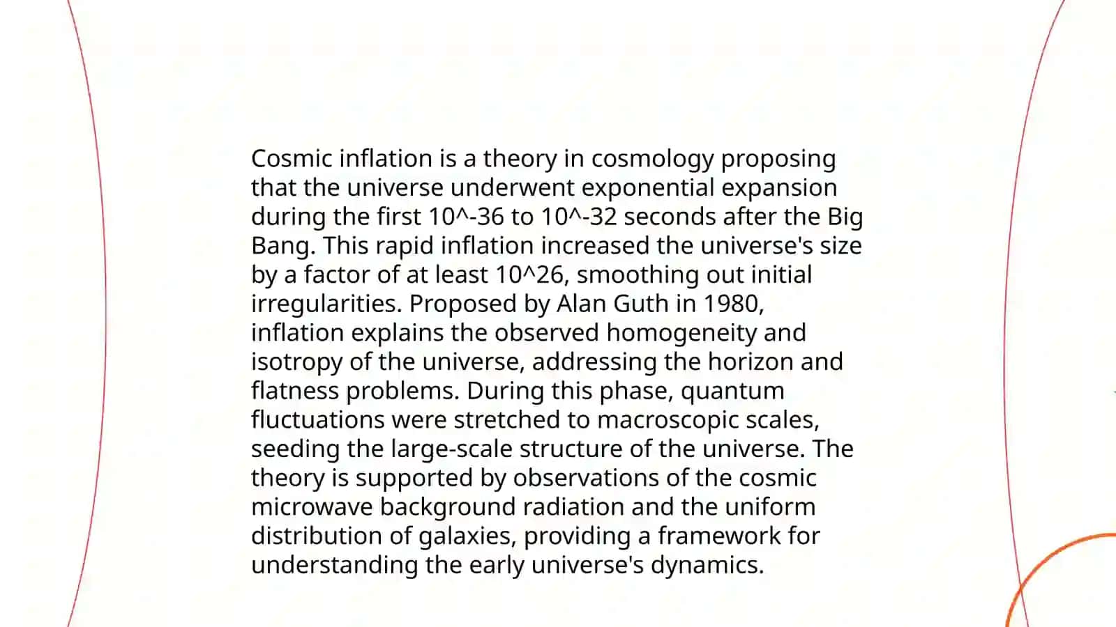 Origin of the Universe 4