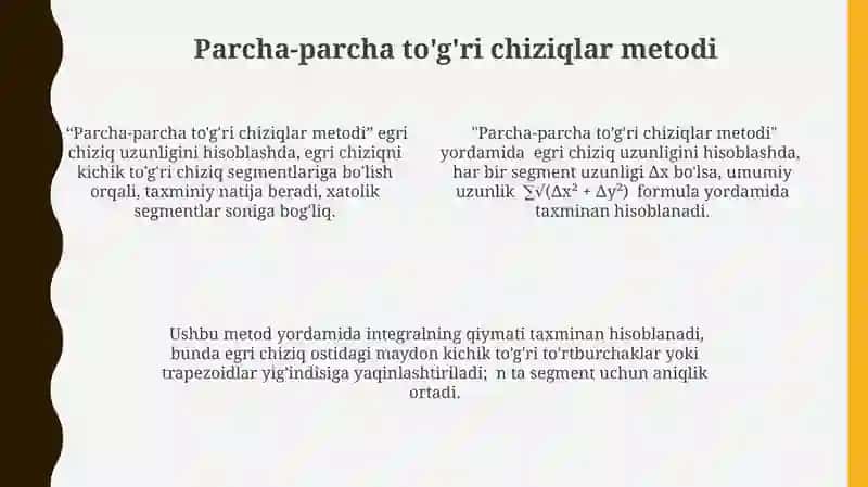 Aniq integralni taqribiy 4