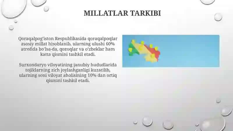 O'zbekiston mintaqalarining demokrafik holati 4