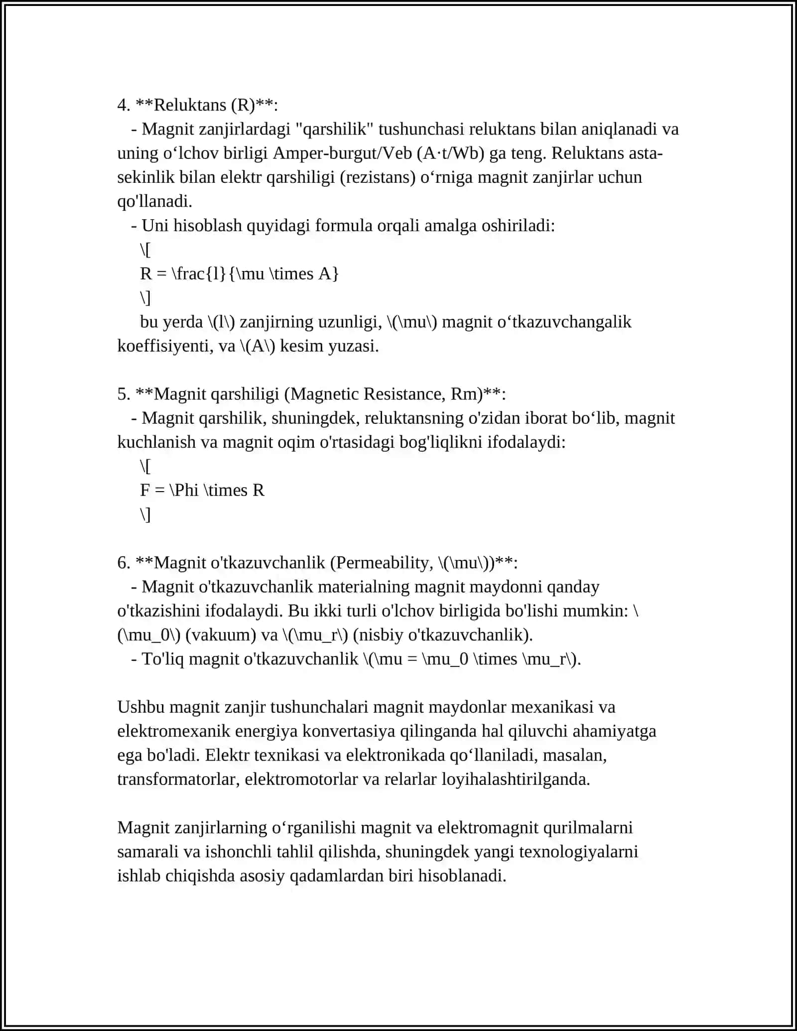 MAGNIT ZANJIRLAR 4