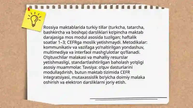 Rossiyada turkiy tillarni o'rganilashining tadqiqi 4