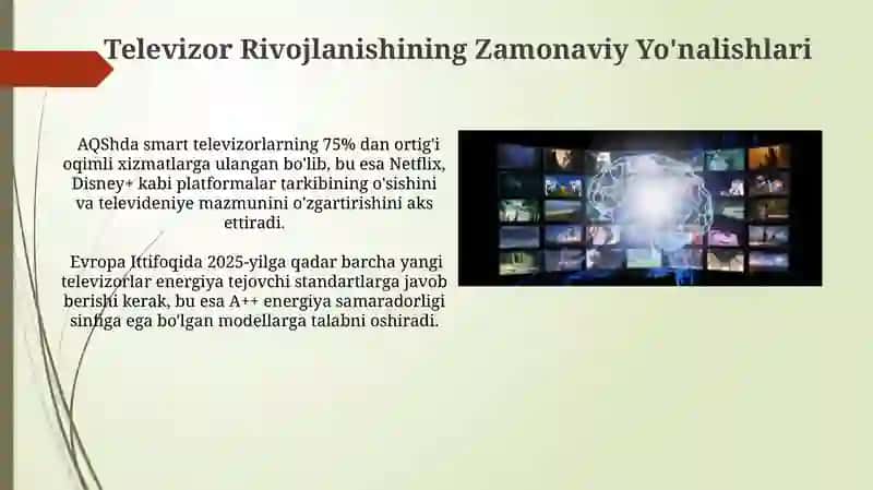 Televizion Kontentning Yangi Formatlari 4