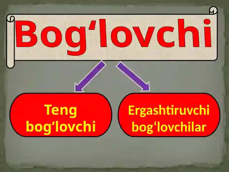 Yordamchi So’zlar 4