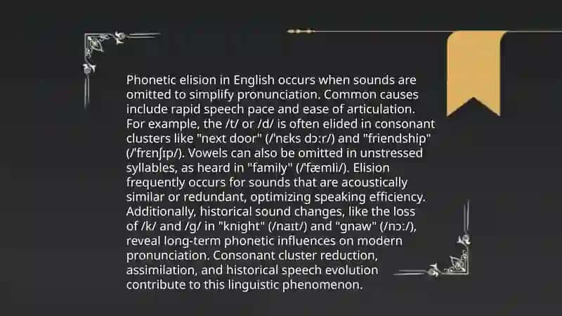 A spects of connected speech Ellision flapping glottal stop 4