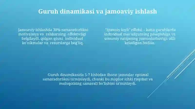Ish tashkiloti psixologiyasi 4
