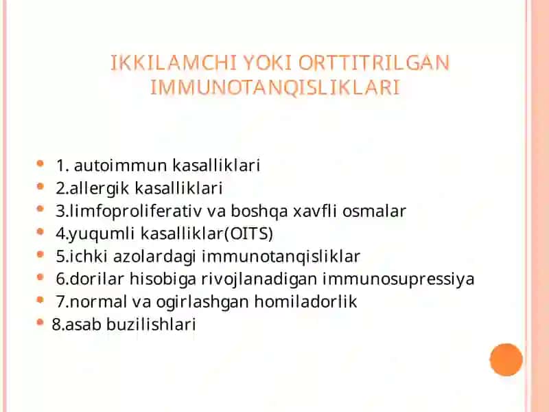 IMMUNOPATALOGIYA TURLARI 4