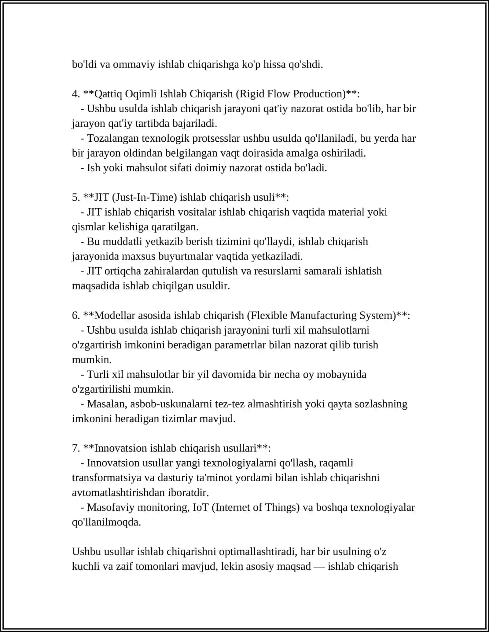NEFT ZAXIRALARINI TO'LIQ ISHLAB CHIQARISH USULLARI 4