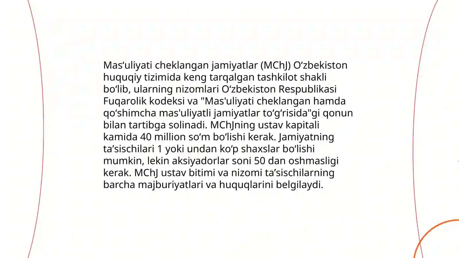 Masʼuliyati cheklangan jamiyatlar yuridik shaxs sifatida 4