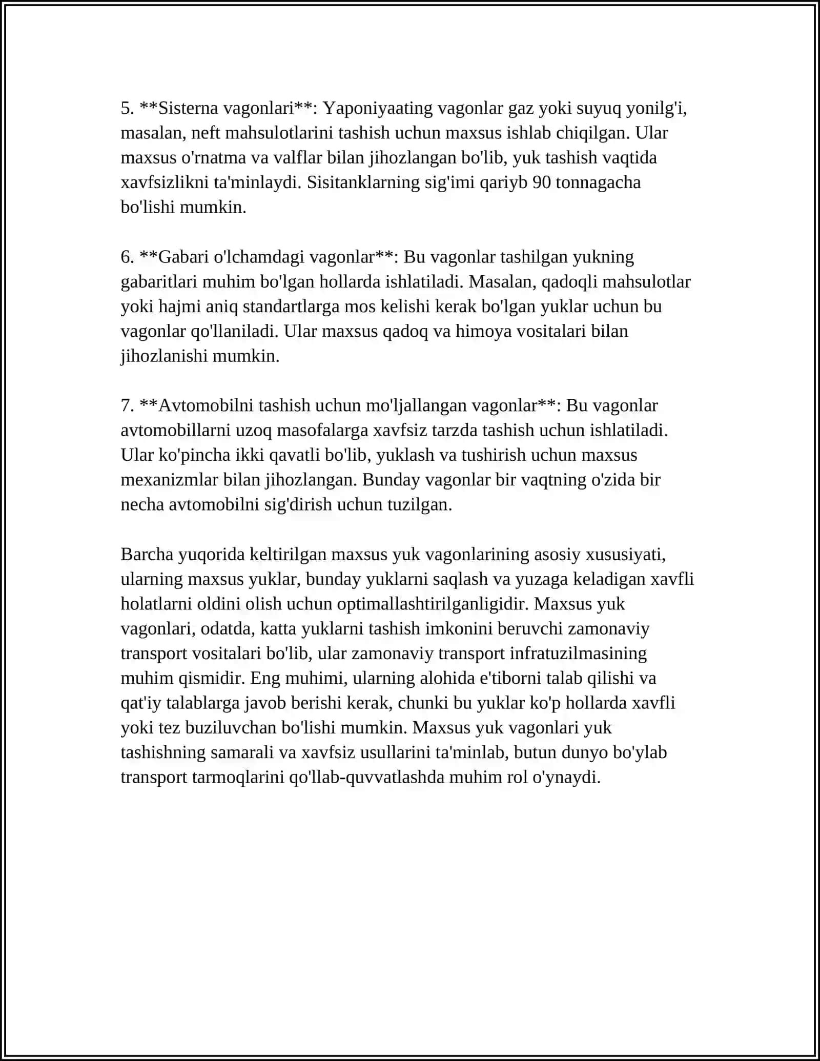 MAXSUS YUK VAGONLARI 4