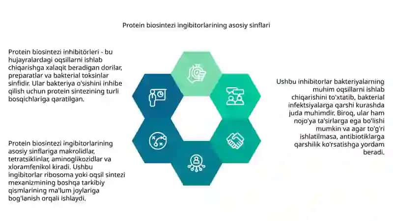 Oqsil biosintezi ingibitorlari 4