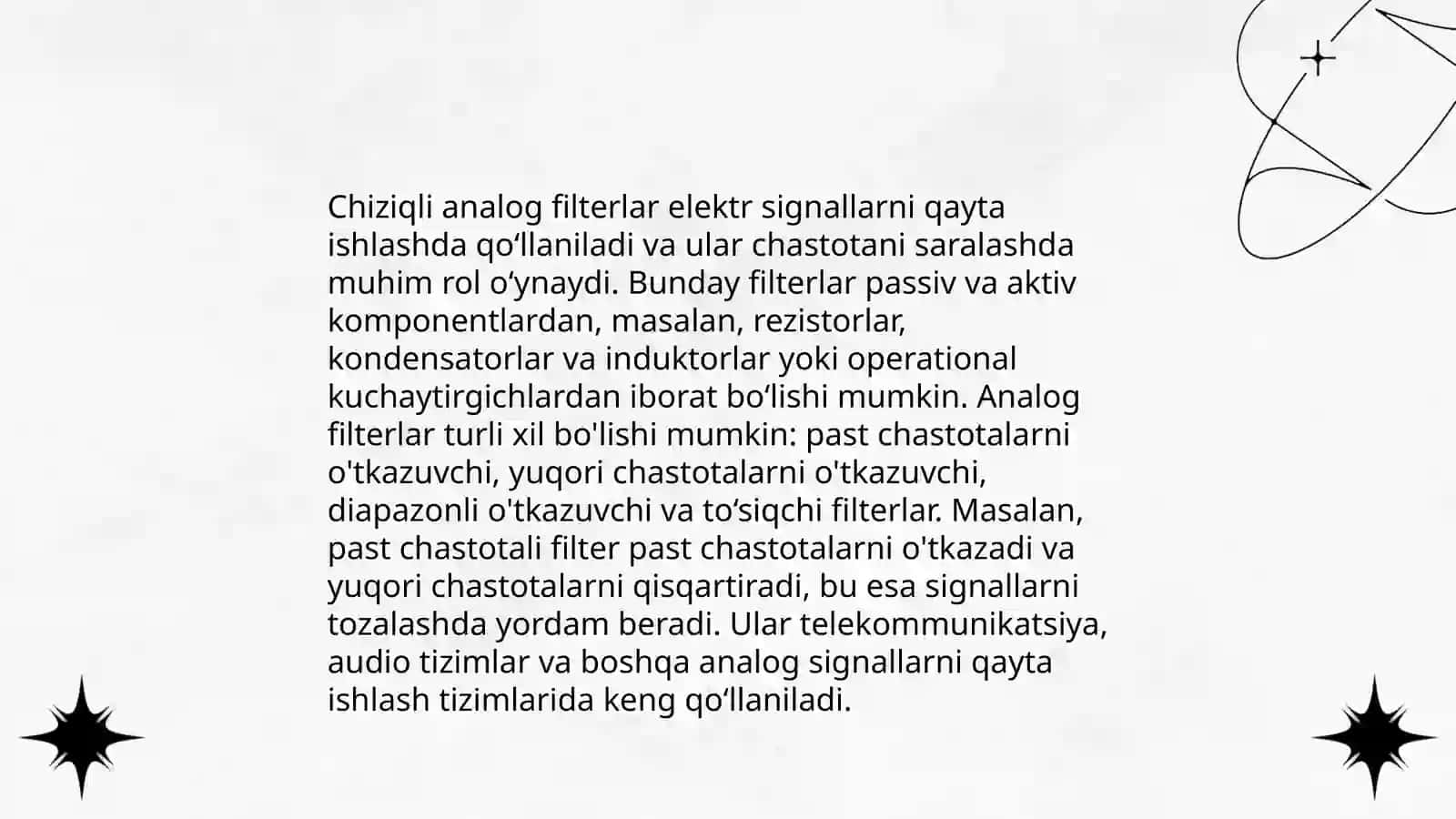 Zanjirli aktiv filtrlar 4
