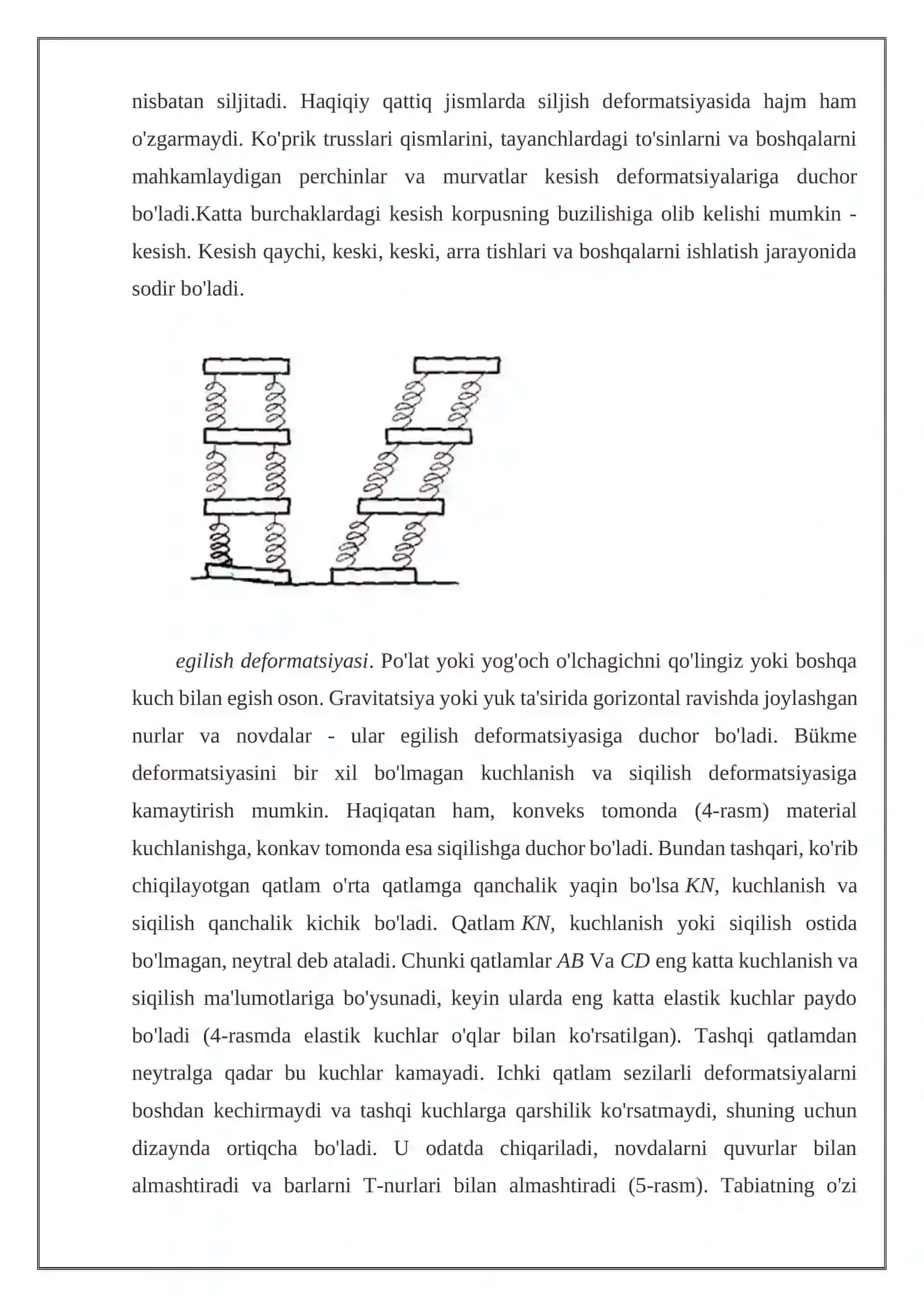 Deformatsiya va uning turlari 4