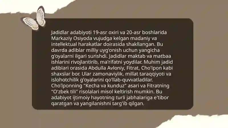 Jadidlar harakati. Jadidlar namoyondalari. 4