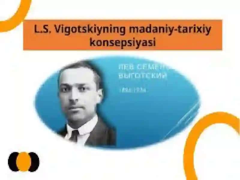 L.S.Vigotskiyning madaniy-tarixiy konsepsiyasi 4
