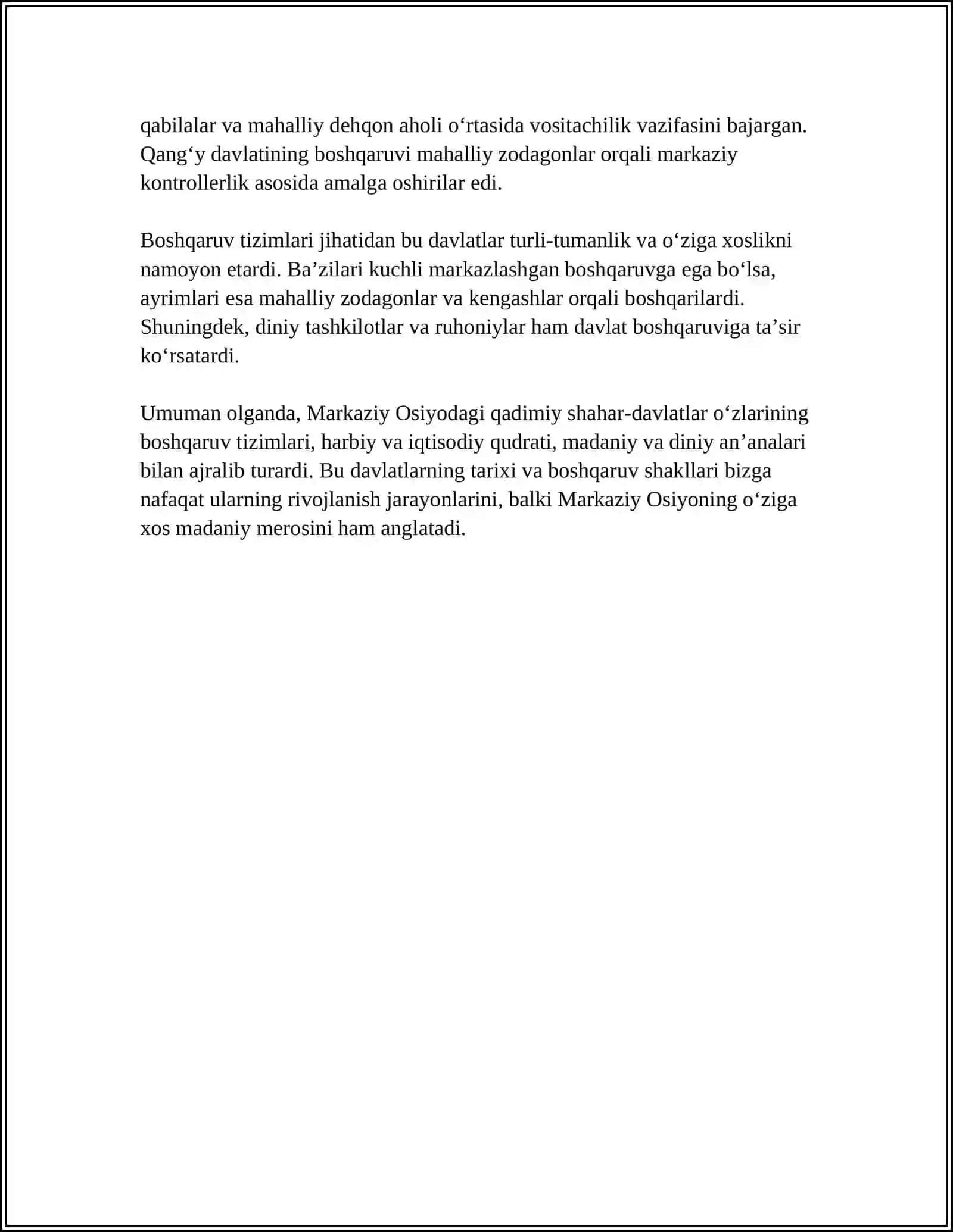 MARKAZIY OSIYODA DAVLAT BOSHQARUV TARIXI 4