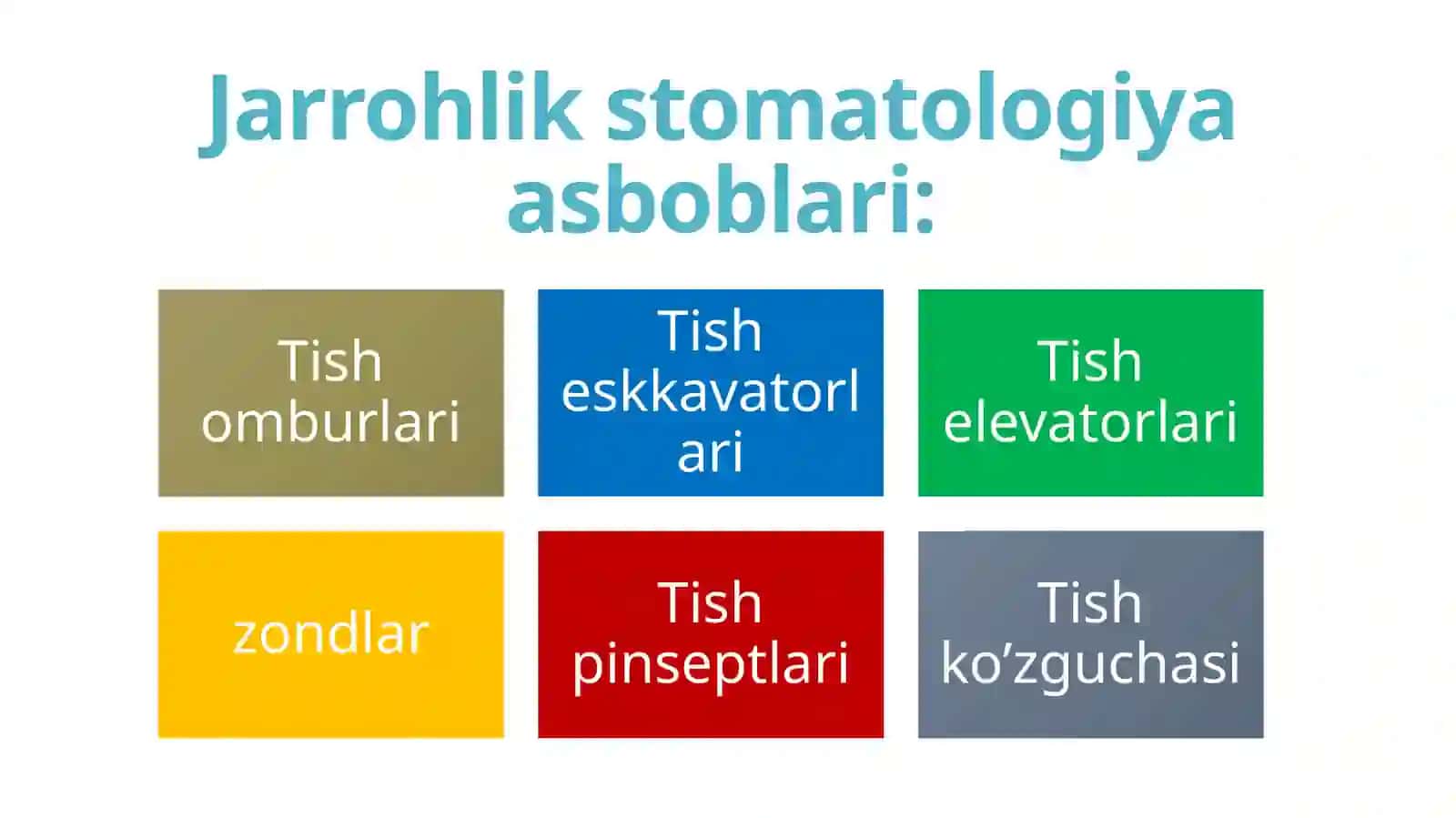 Jarrohlik stomatologiya asboblari 4