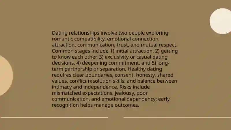 Romantic relationships 4