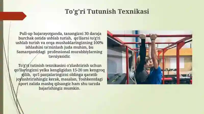 Tortish texnikasi 4