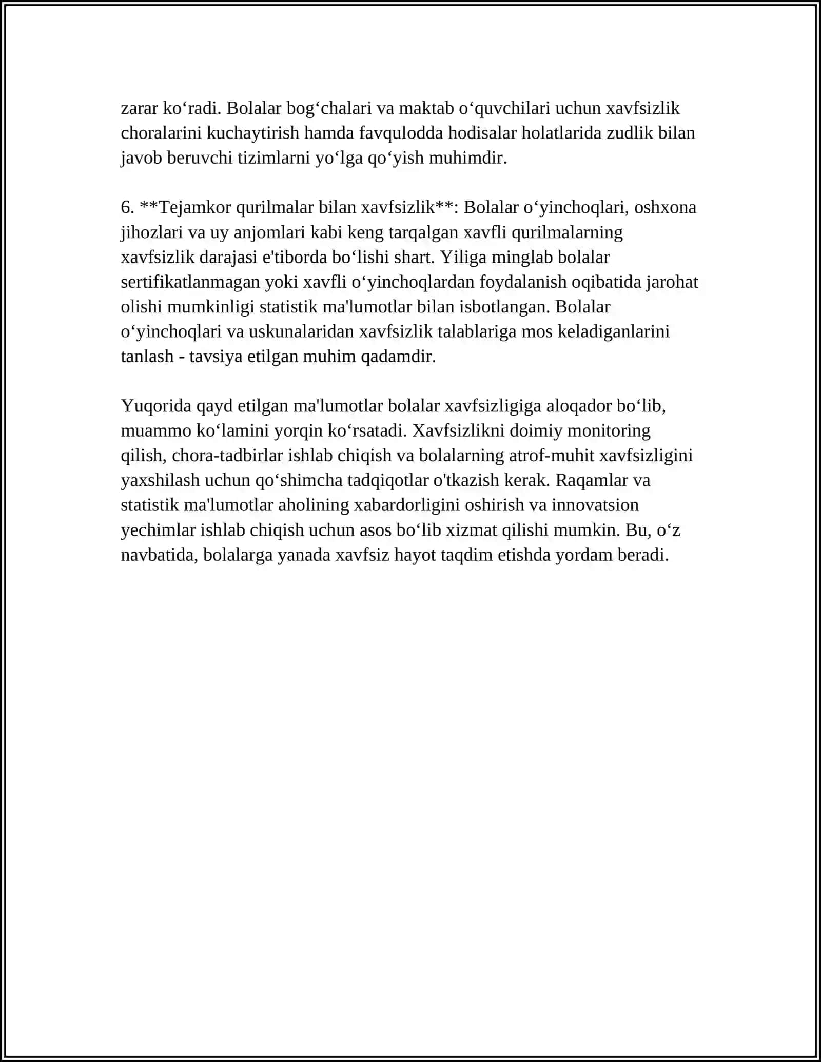 BOLALAR O'YIN MAYDONCHASI 4