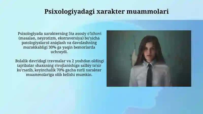 Psixologiyada xarekter muommosi 4