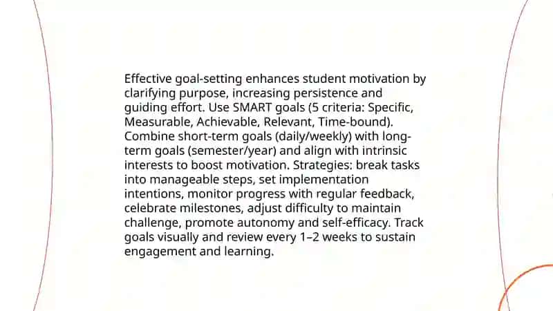 Student’s motivation 4