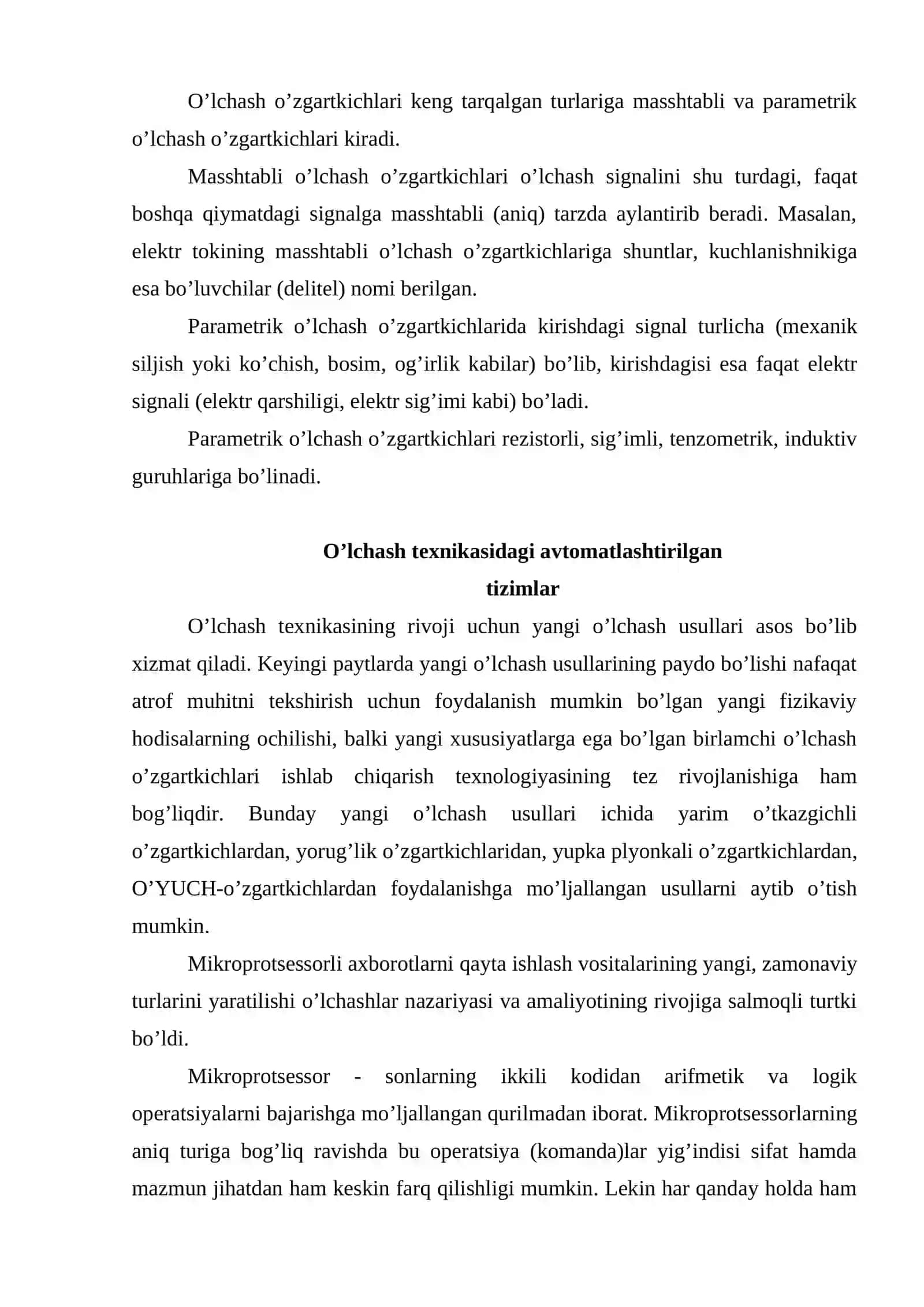 Rаqаmli o`lchаsh аsbоblаri 4