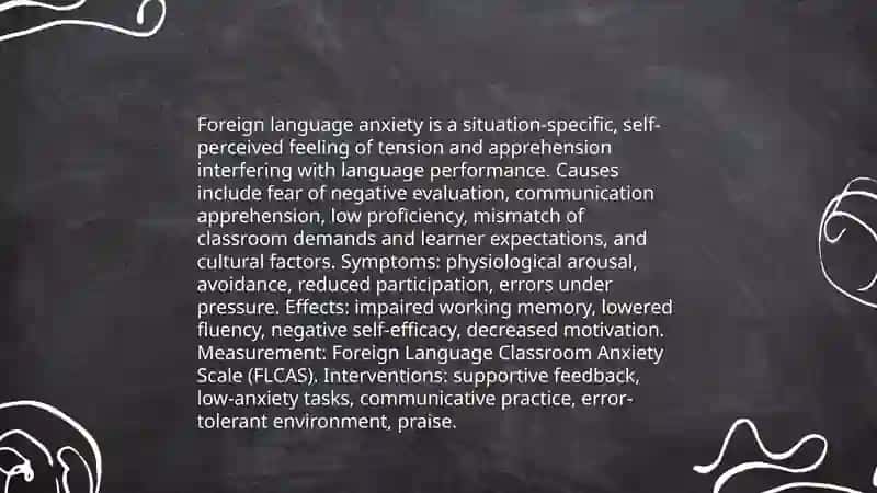 Psychological feature of foreign language learners 4