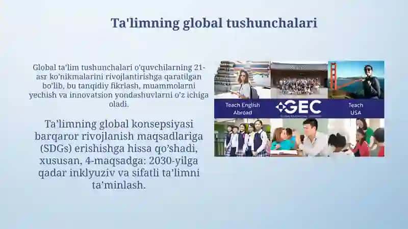 Milliy va jahontarbiyakonsepsiyalari 4