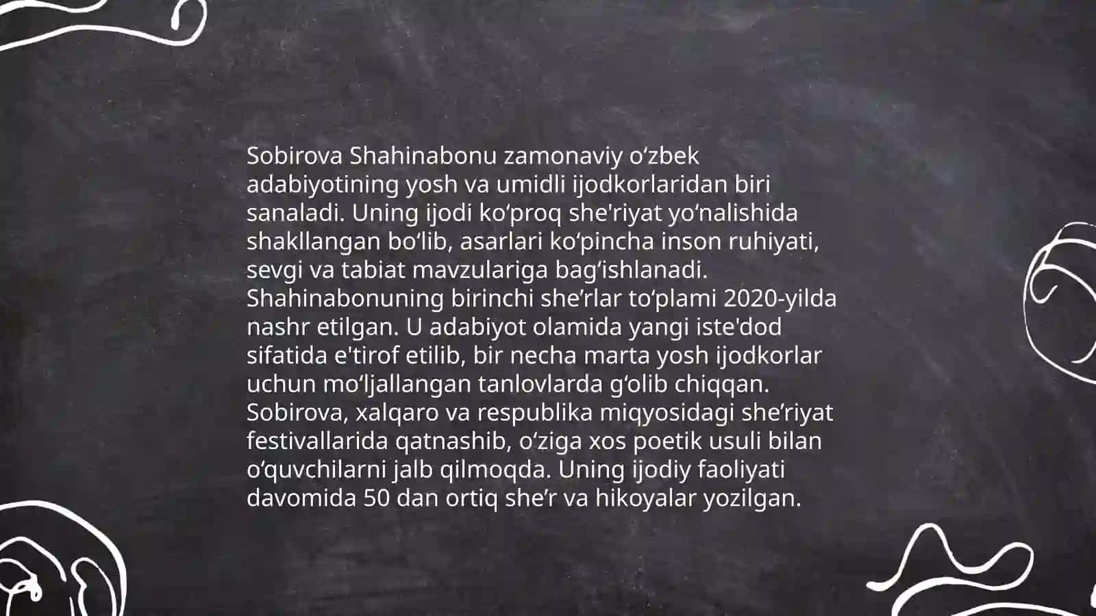 Sobirova Shahinabonu 4