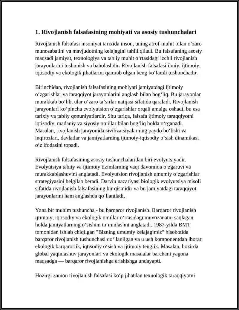 RIVOJLANISH FALSAFASI 4