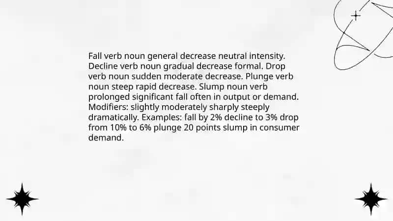 Describing economic trends in english 4