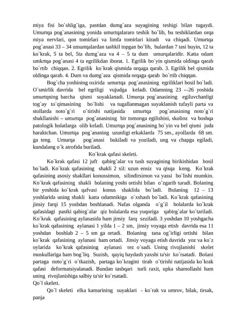 Tayanch – harakat apparati 4