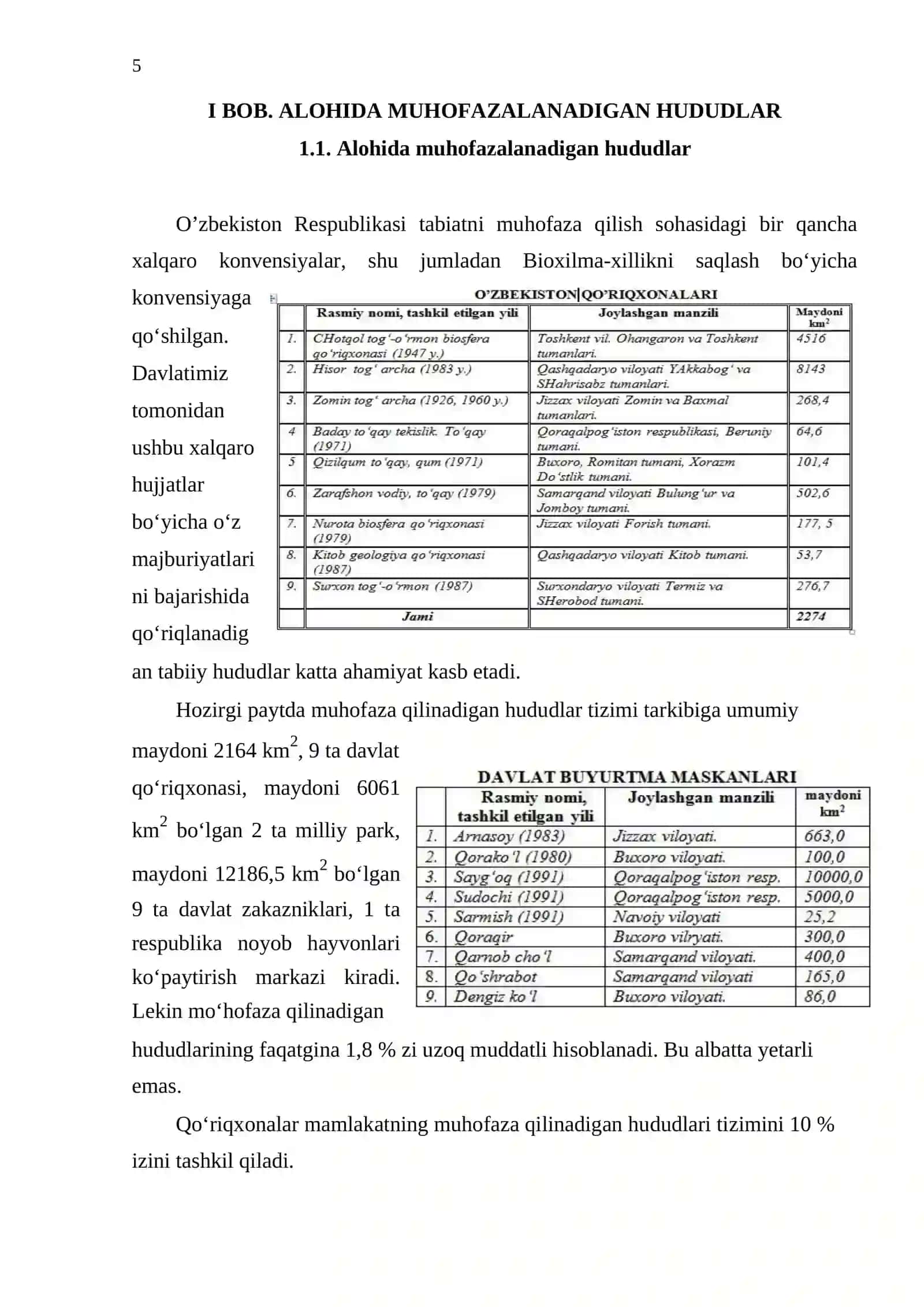 Qo'riqxonalar va ularning ahamiyati 4