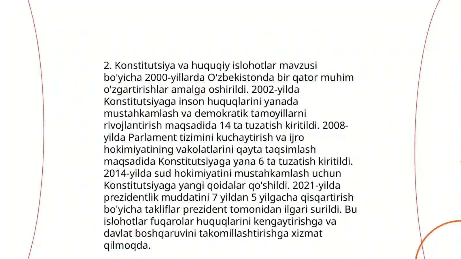 Mustaqillikning asosiy bosqichlari 4