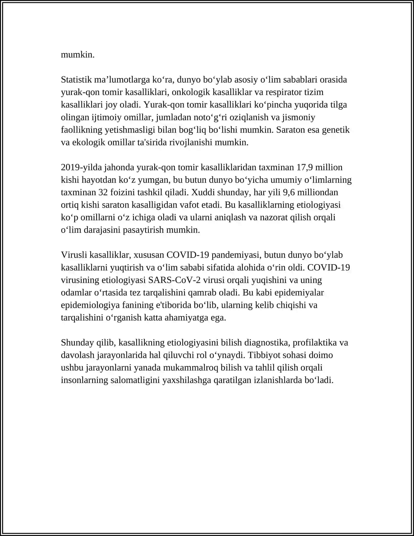 KU-ISITMASI ETIOLOGIYASI PATOGENEZI KLINIKASI ASORATLARI PROFILAKTIKASI VA DAVOLASHI BUYICHA PREZENTATSIYA 4