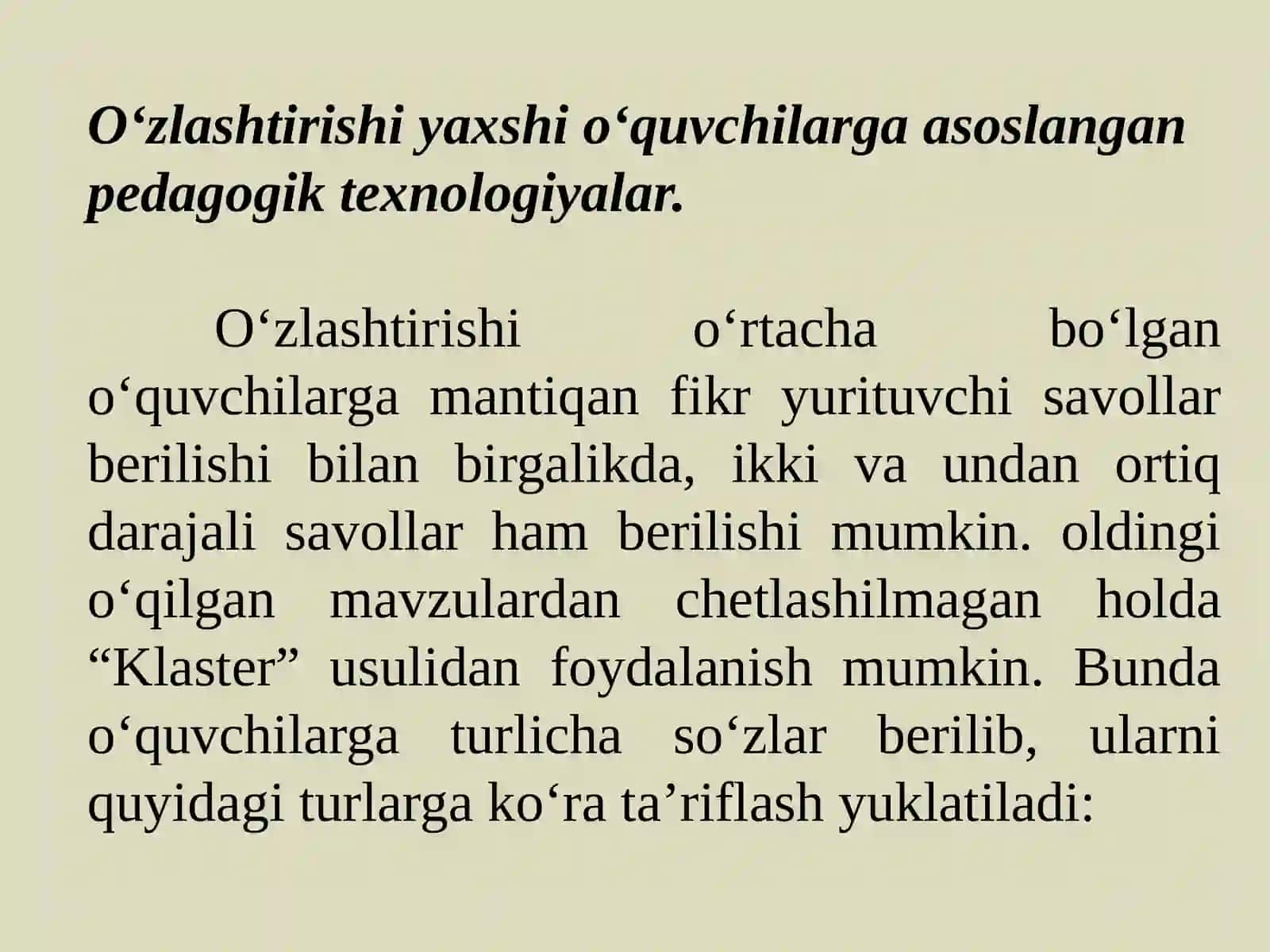 Lingvistik bilimlarni kontekst orqali berish 4