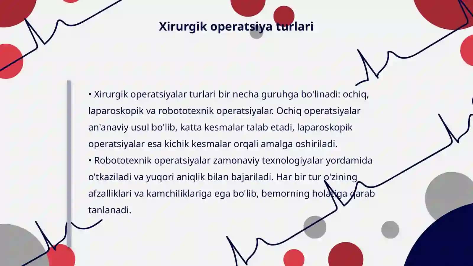 Xirurgik operatsiya nima 4
