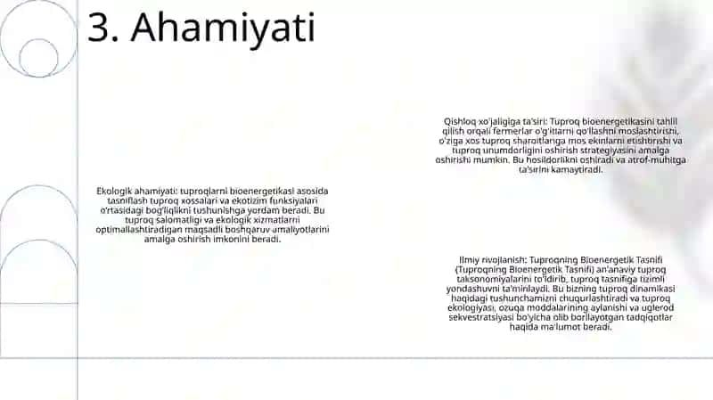 Tuproqning Bioenergetik Tasnifi 4