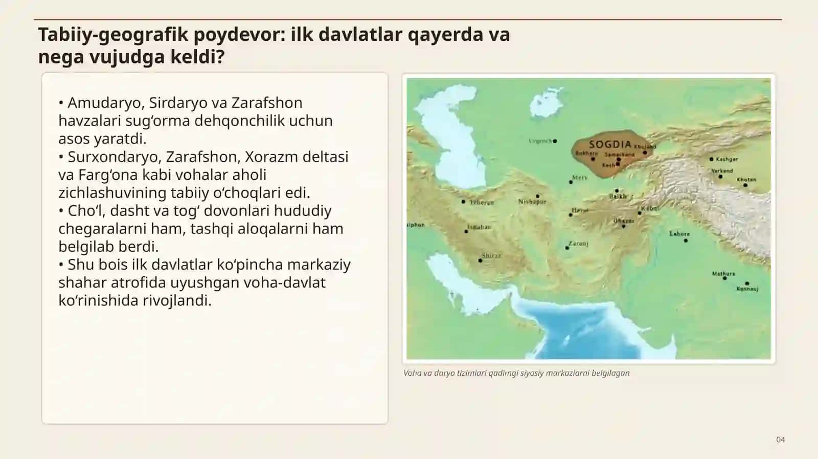 Eng qadimgi shaharlar va urbanizatsiya 4