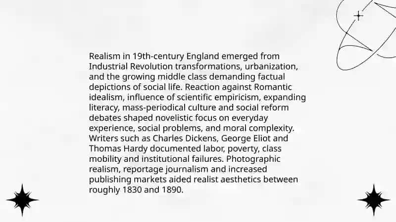 Realism of English literature 4