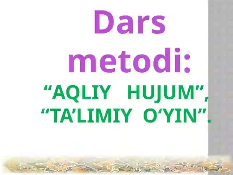 O‘timli va o‘timsiz fe'llar 4