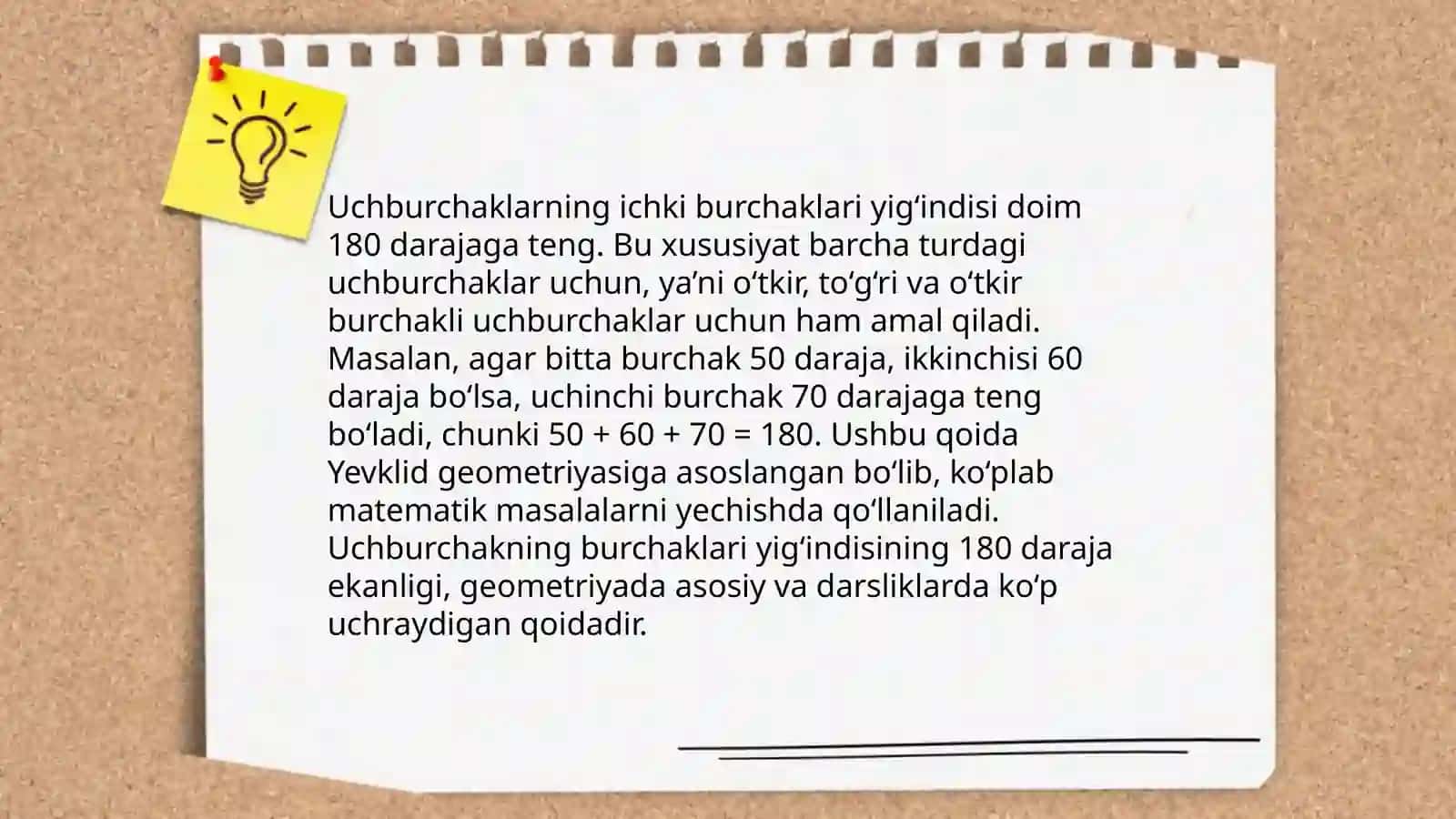 Uchburchaklar 4