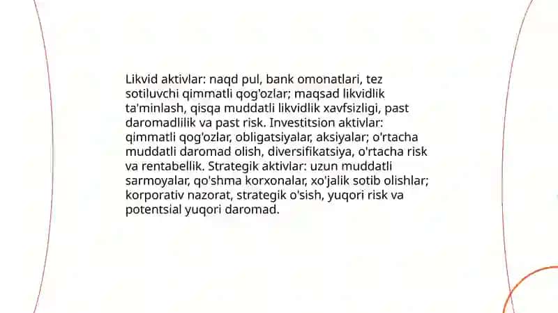 Moliyaviy aktivlar portfeli 4