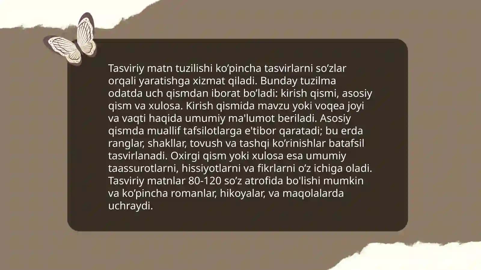 Tasviriy Matnlar 4
