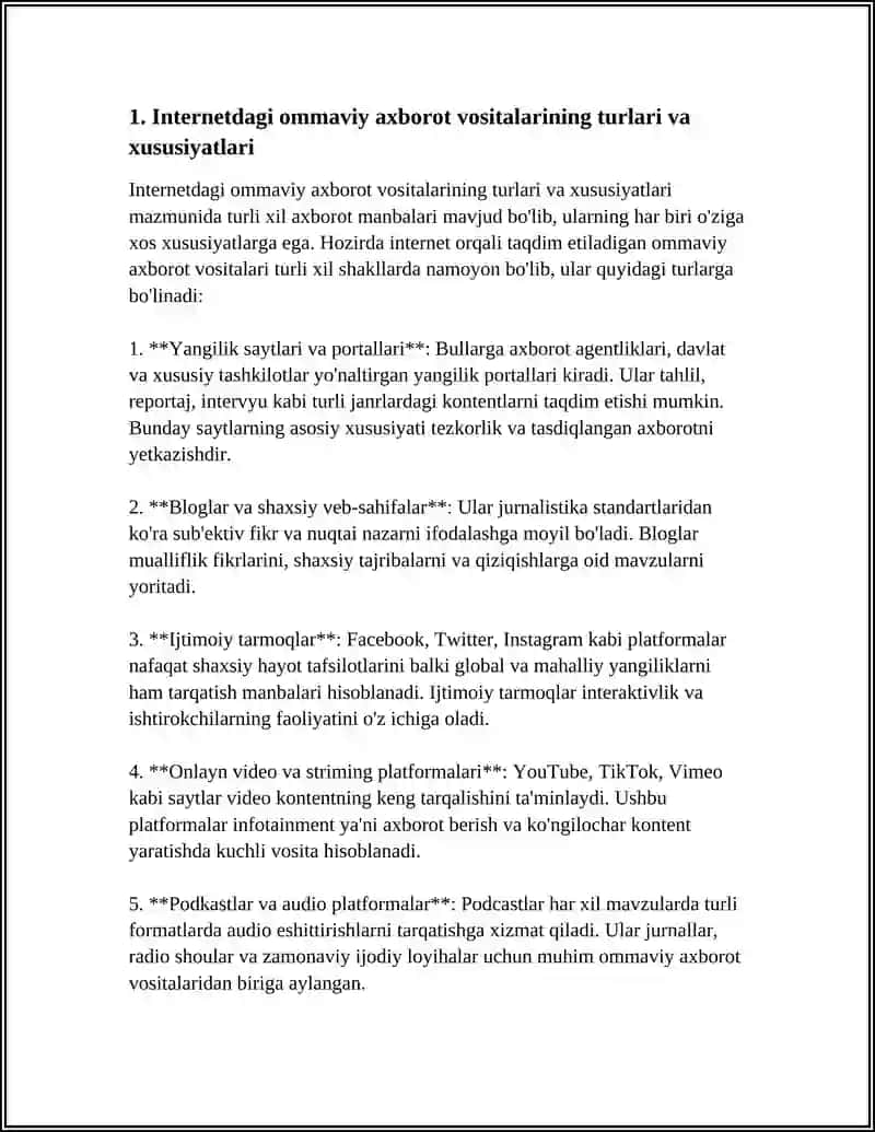 INTERNETDAGI AXBOROT RESURSLARI TURLARI 4