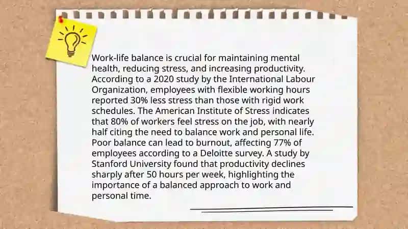 Work Life Balance 4